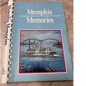 Memphis Memories 1989 Cookbook National‎ Square Dance Convention 80s VTG Vintage